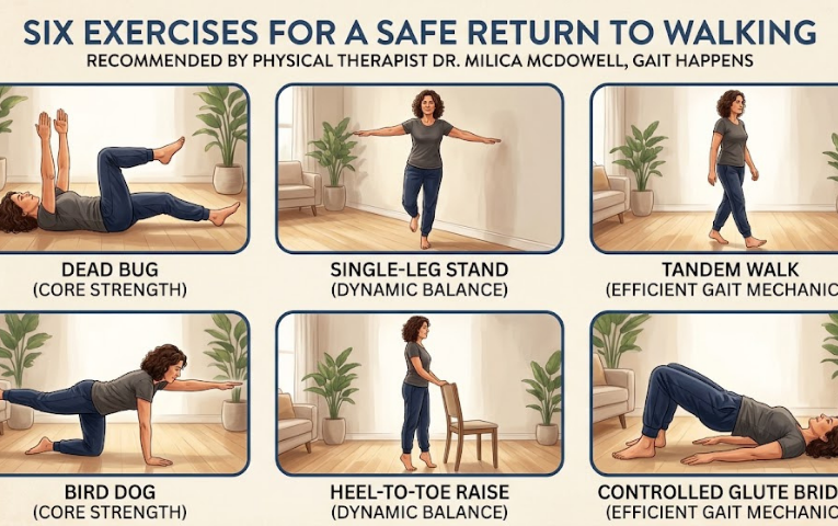 Before You Walk Again: 6 Simple Exercises That Make Recovery Safer