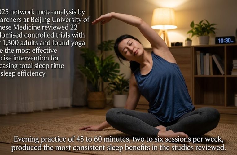 Four Exercises That Actually Help You Sleep Better — Backed by Research